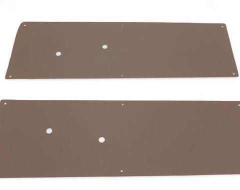 Montco Inc / Repops Interior Door Panels, Brown, Pair, 47-55 Chevy GMC Pickup Truck R-CT189
