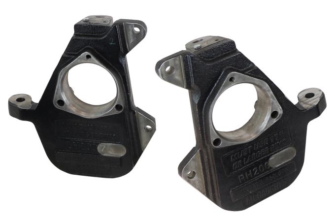Ridetech 2" drop spindles for 2007-2016 Silverado 1500 w/ OE cast steel arms 11709300