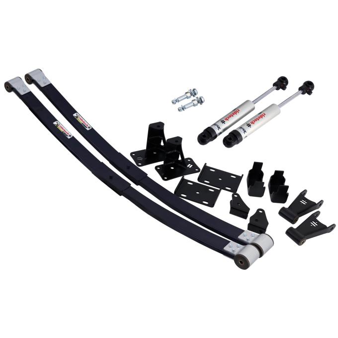 Ridetech Composite leaf springs and HQ shocks for 1973-1987 C10 11364810
