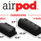Ridetech AirPod Cover for 3 gallon tank with RidePro E2, E3, X and E5 30314001