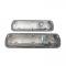 Dennis Carpenter Valve Cover with Bronco Script - Aluminum - Black Powder Coat - 1966-85 Ford Bronco C6TZ-6A582-B