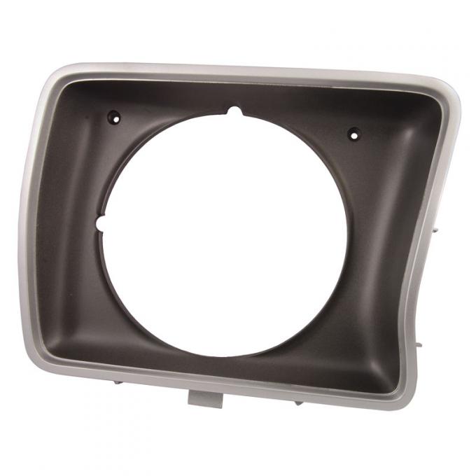 Dennis Carpenter Headlight Door - Right - Argent - Round Headlamp - 1978-79 Ford Truck, 1978 Ford Bronco D8TZ-13064-A