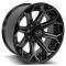 4PLAY Wheels 4P80R - 4PLAY Gen2 4P80R 22x10 8x170mm -24et in Brushed Black 4P80R-22100-8170-24BBT