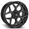 4PLAY Wheels 4P06 - 4PLAY Gen3 4P06 24x10 6x135mm & 6x5.5" +18et in Brushed Black 4P06-24100-6D55-18BBT