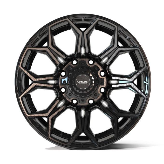 4PLAY Wheels 4P83 - 4PLAY Gen3 4P83 20x9 8x170mm +0et in Brushed Black 4P83-20090-8170-0BBT