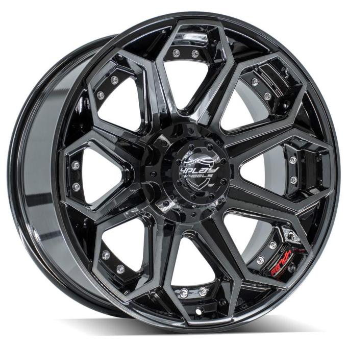 4PLAY Wheels 4P80R - 4PLAY Gen2 4P80R 20x9 6x135mm & 6x5.5" +0et in Brushed Black 4P80R-20090-6D55-0BBT