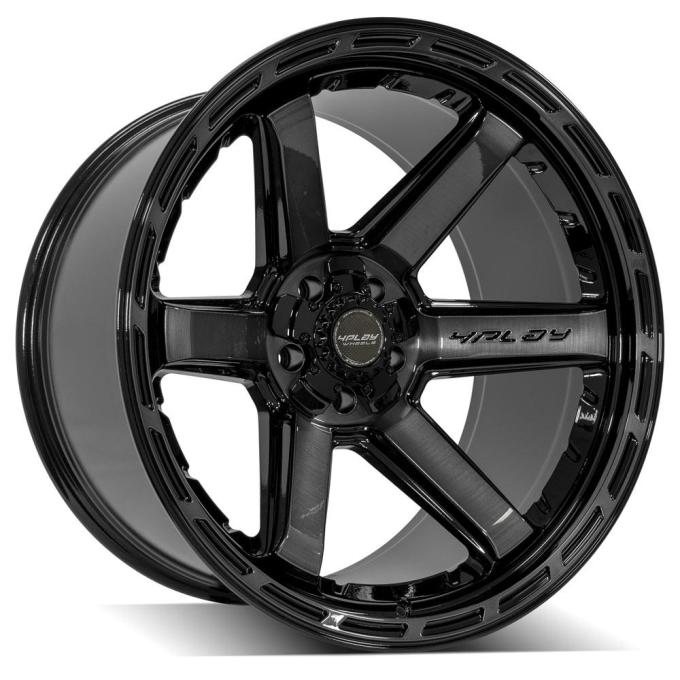 4PLAY Wheels 4P63 - 4PLAY Gen3 4P63 22x12 5x5" & 5x5.5" -44et in Brushed Black 4P63-22120-5D55-44BBT