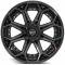 4PLAY Wheels 4P80R - 4PLAY Gen2 4P80R 22x10 6x135mm & 6x5.5" -18et in Brushed Black 4P80R-22100-6D55-18BBT