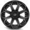 4PLAY Wheels 4P80R - 4PLAY Gen2 4P80R 22x12 6x135mm & 6x5.5" -44et in Brushed Black 4P80R-22120-6D55-44BBT