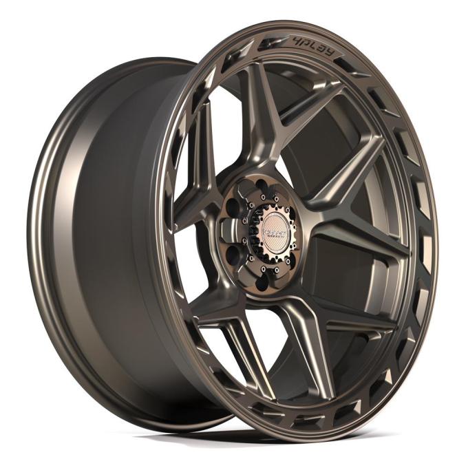 4PLAY Wheels 4P55 - 4PLAY Gen3 4P55 22x10 6x135mm & 6x5.5" -18et in Bronze 4P55-22100-6D55-18BR