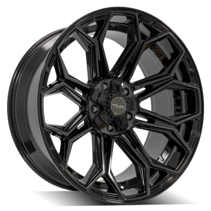 4PLAY Wheels 4P83 - 4PLAY Gen3 4P83 22x10 5x5" & 5x5.5" -18et in Brushed Black 4P83-22100-5D55-18BBT