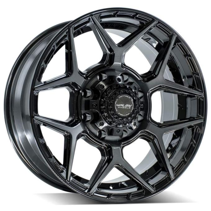 4PLAY Wheels 4P06 - 4PLAY Gen3 4P06 20x9 8x180mm +0et in Brushed Black 4P06-20090-8180-0BBT
