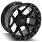 4PLAY Wheels 4P55 - 4PLAY Gen3 4P55 22x12 6x135mm & 6x5.5" -44et in Brushed Black 4P55-22120-6D55-44BBT