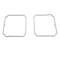 AMD Tail Lamp Lens Gaskets, Pair, 73-91 Chevy GMC Fleetside Trucks SUV X954-4073-2P