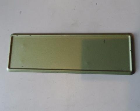 Chevy Truck Radio Delete Plate, USED 1967-1972