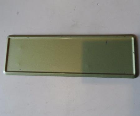 Chevy Truck Radio Delete Plate, USED 1967-1972