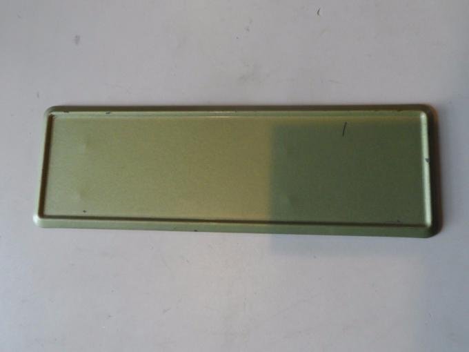 Chevy Truck Radio Delete Plate, USED 1967-1972