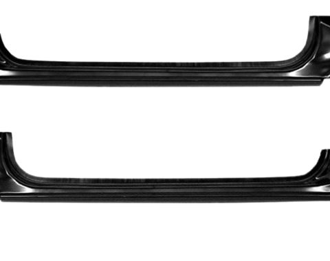 Redline Restomotive® 1980-1998 Ford Pickup / Bronco Regular Cab OE Style Left and Right Hand Rocker Panel