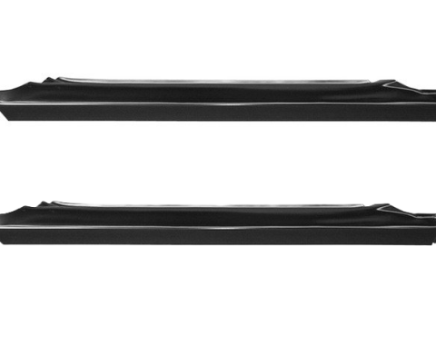 Redline Restomotive® 1988-2002 Chevy Truck Slip-On Style Left and Right Hand Rocker Panel
