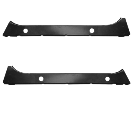 Redline Restomotive® 1988-2002 Chevy Truck Left and Right Hand Rocker Panel Backing Plate
