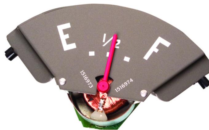 Dynacorn 47-49 Dash Gauges Fuel Gauge, Red Needle, 12 Volt G03