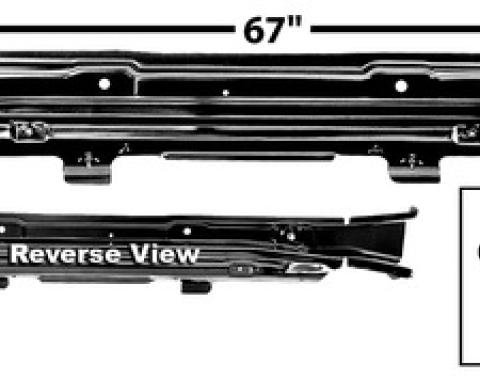 Dynacorn 67-72 Cab Floor Support Brace 1106AQ