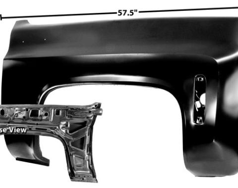 Dynacorn 73-80 Front Fender RH 1097J