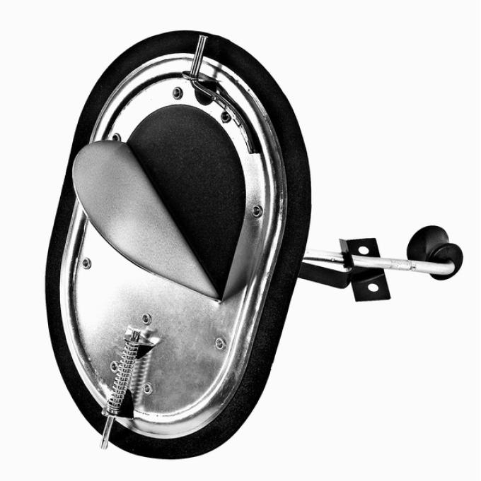 Dynacorn 67-72 Kick Panel Vent Door RH 1009A