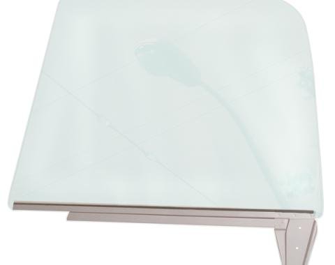 Dynacorn 67-72 Door Window Glass LH w/Lower Frame 1103BB