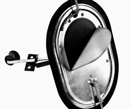 Dynacorn 67-72 Kick Panel Vent Door LH 1009B