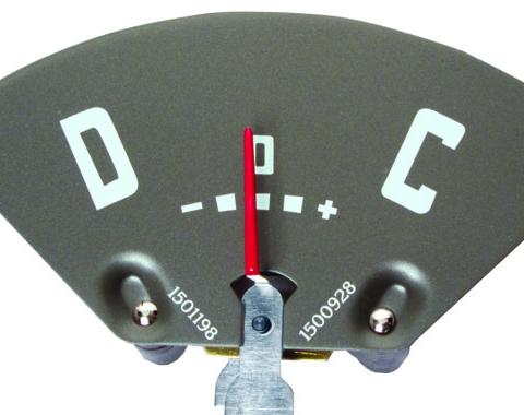 Dynacorn 47-49 Dash Gauges Battery Guage, Red Needle G04