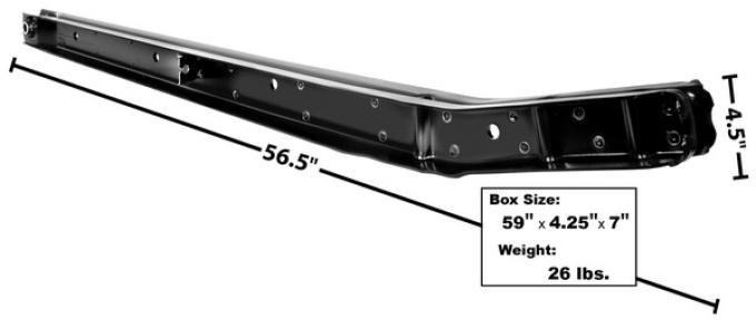 Dynacorn 60-72 Trailing Arm LH 1 / 2 and 3 / 4 Ton 1158A