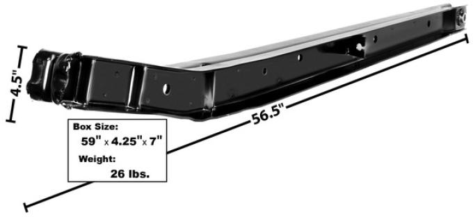 Dynacorn 60-72 Trailing Arm RH 1 / 2 and 3 / 4 Ton 1158