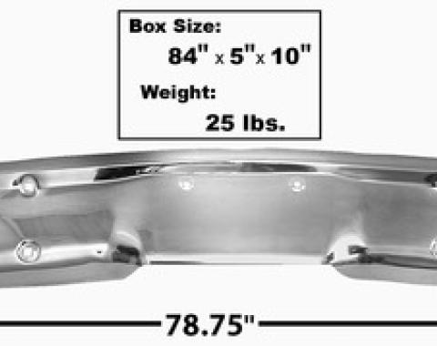 Dynacorn 69-72 Front Bumper GMC 1108A