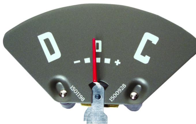 Dynacorn 47-49 Dash Gauges Battery Guage, Red Needle G04