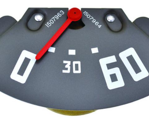 Dynacorn 47-49 Dash Gauges Oil Pressure Red Needle G05