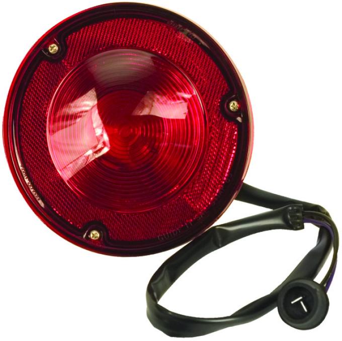 Dynacorn 67-72 Tail Lamp Assembly Stainless Stepside LP31A