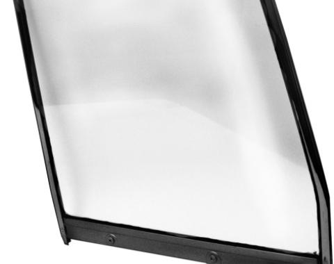 Dynacorn 55-59 Door Window Frame w/Glass LH Painted 1103CG