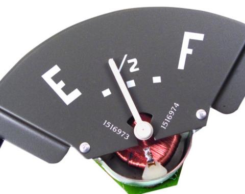 Dynacorn 50-53 Dash Gauges Fuel, White Needle 6 Volt G10
