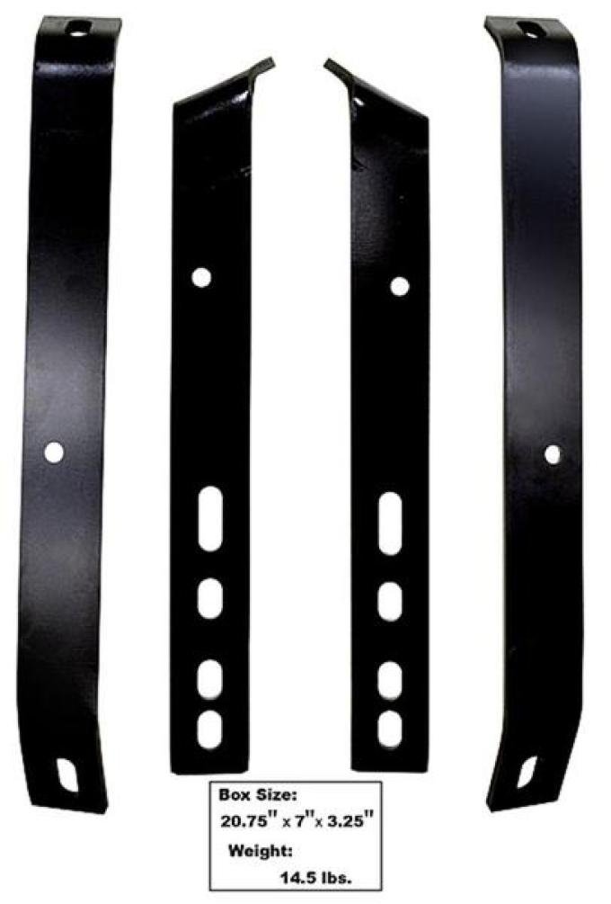 Dynacorn Rear Bumper Bracket Set of 4 63-66 1109J