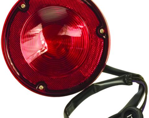 Dynacorn 67-72 Tail Lamp Assembly Stainless Stepside LP31A