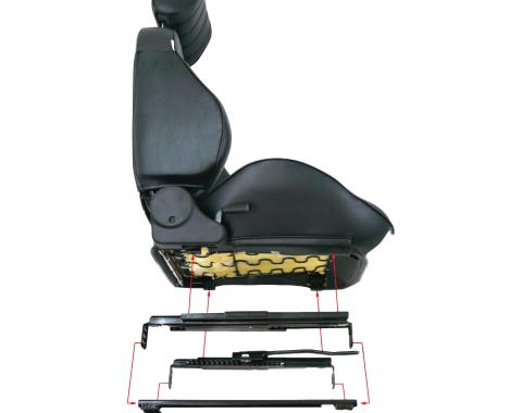 Procar 1986-1992 Dodge / Mitsubishi Adapters Passenger-Right 81875