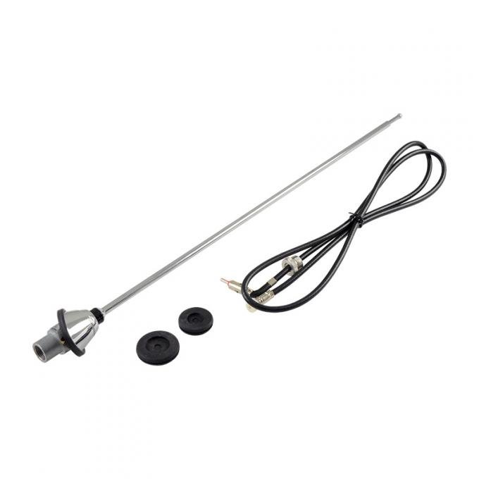 Dennis Carpenter Radio Antenna Assembly - 1961-64 Ford Galaxie and Fairlane, and 1961-66 Ford Truck C3AZ-18813-C