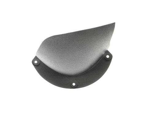 AMD Kick Panel Air Vent Baffle, RH Black, 73-87 Chevy GMC C/K Truck; 88-91 R/V Truck; Blazer Jimmy Suburban 447-4075-12