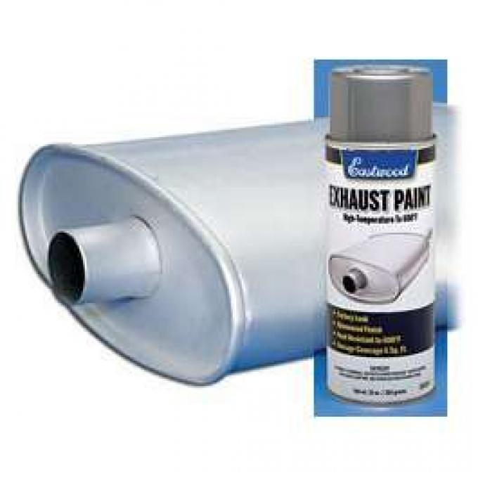 Exhaust Paint Aluminum Color 10oz Spay