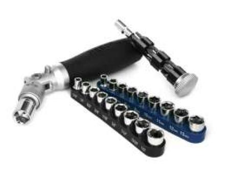 Socket / Screwdriver Combination Kit With Case