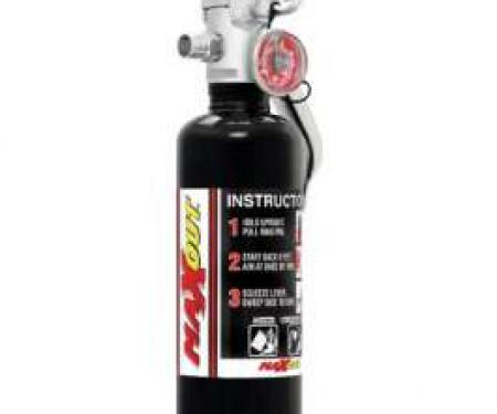 Fire Extinguisher, H3R MaxOut, Black, 1 Lb.