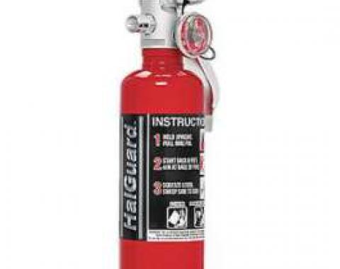 Fire Extinguisher, H3R Halguard, Red, 1.4 Lb.