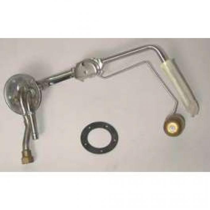 Chevy Gas Tank Sending Unit, 3/8, With 5/16 Return Line, Station Wagon & 9 Passenger, 1955-1957
