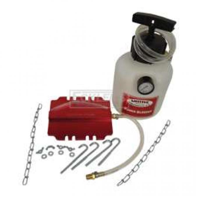 Brake Pressure Bleeder, Dual Master Cylinder